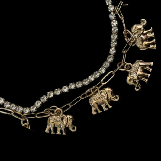 tusker charm anklet