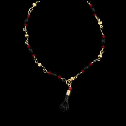 mano azabache anklet