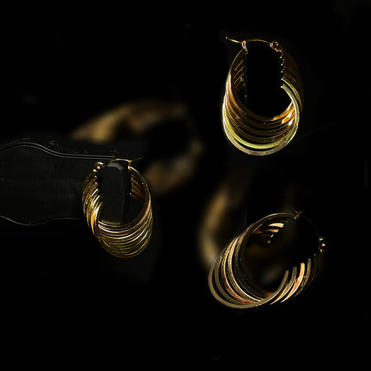 loop hoop earrings